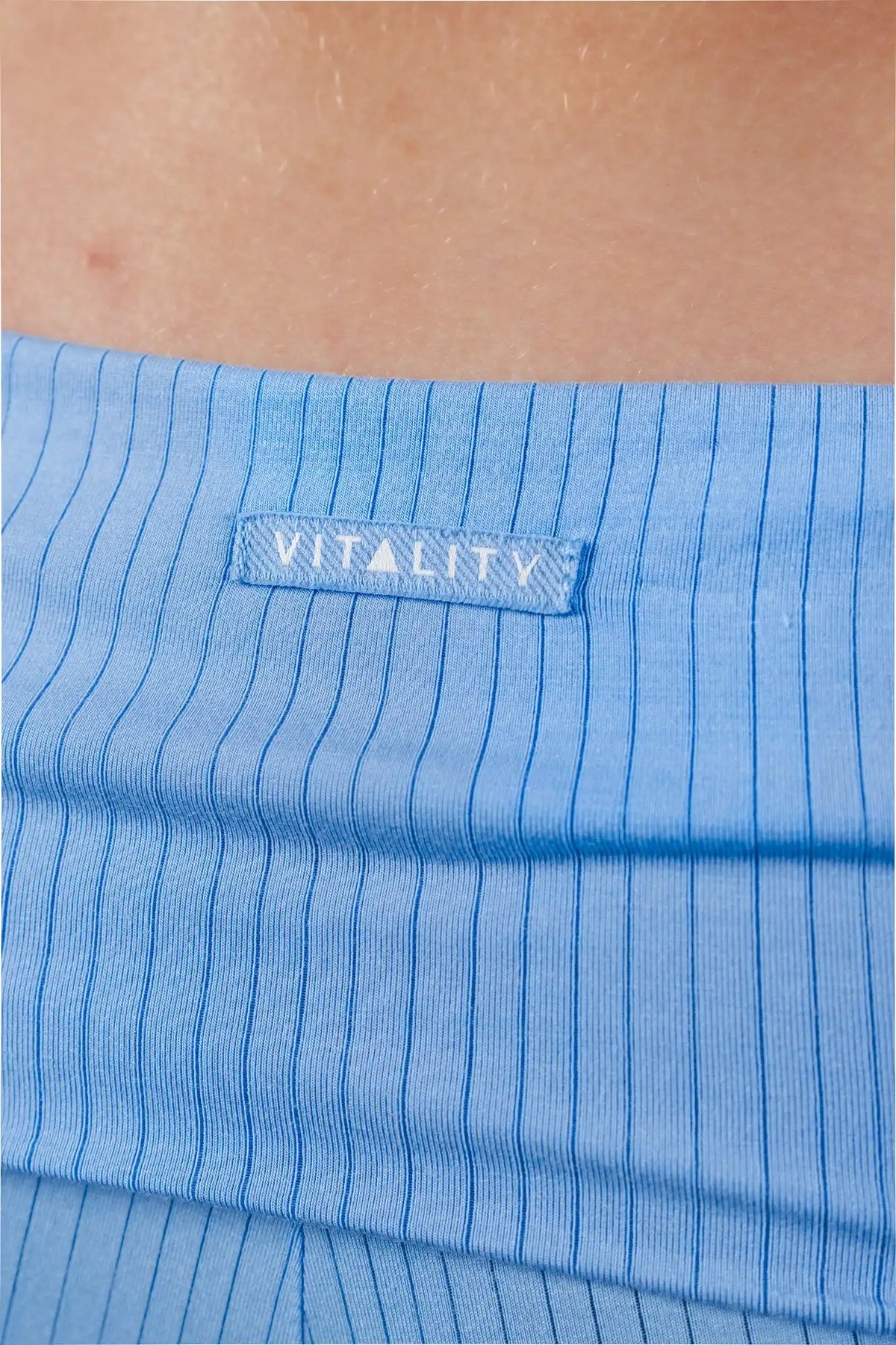 Vitality Float Rib Foldover Pant - Sky