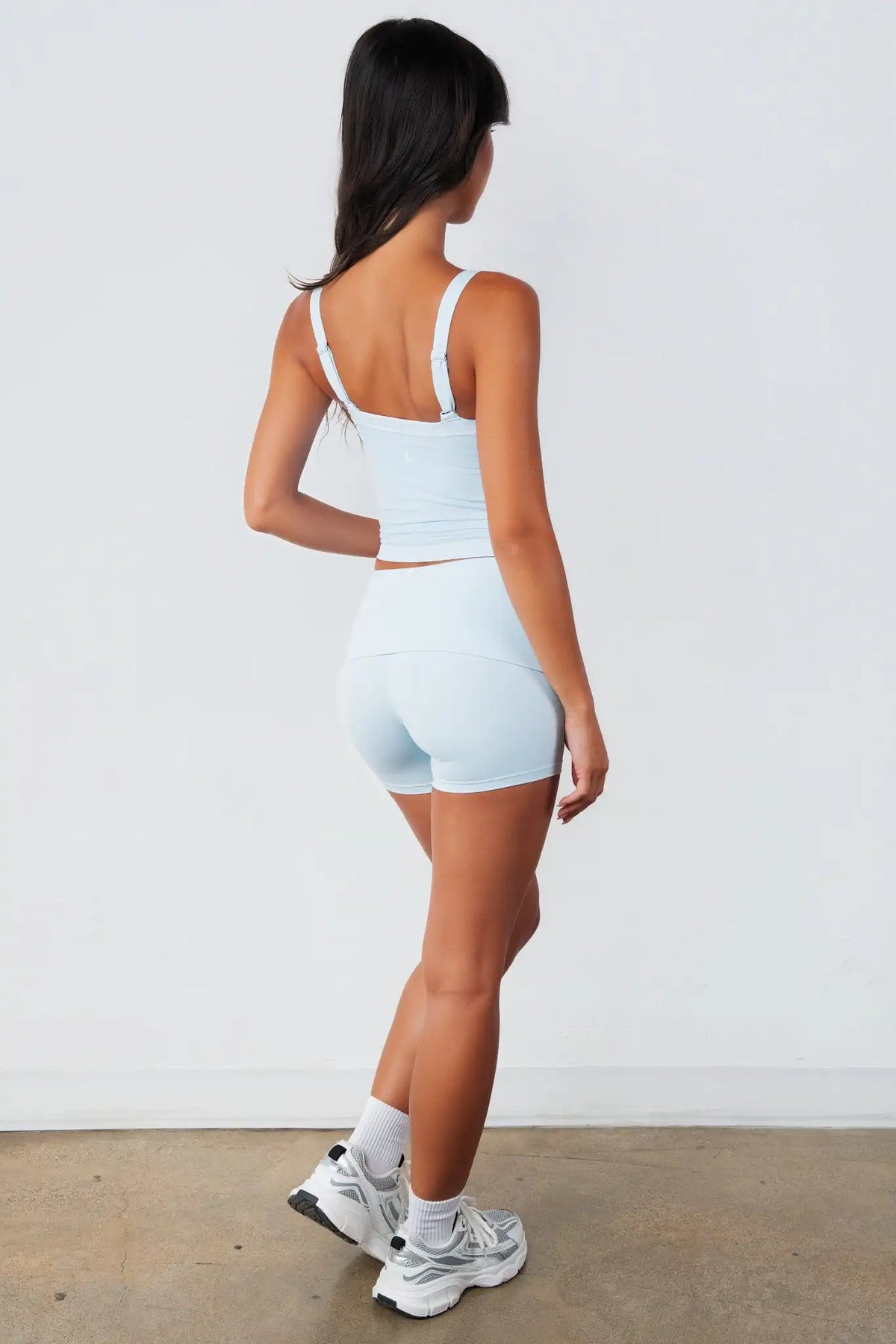 Cloud II® Foldover Mini Short - Clear Sky Washed