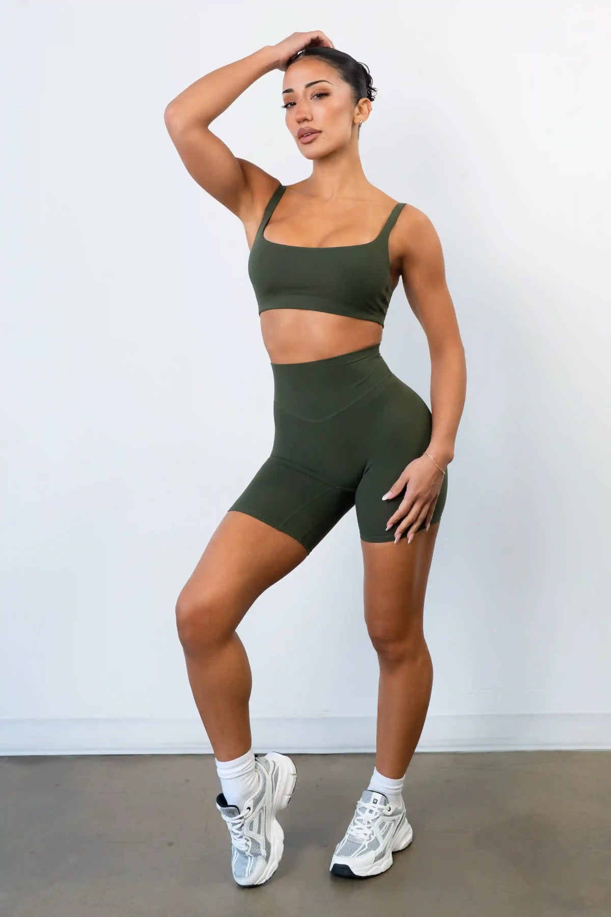 Cloud II® Biker Short - Olive