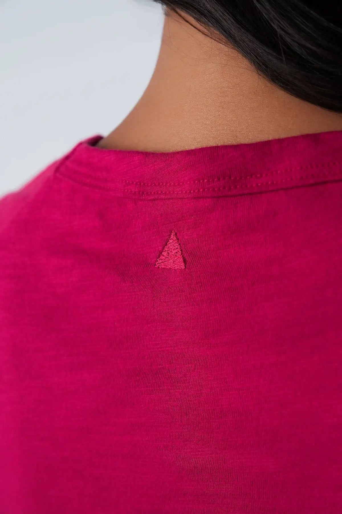 Vitality Whisper Raglan Tee - Passionfruit