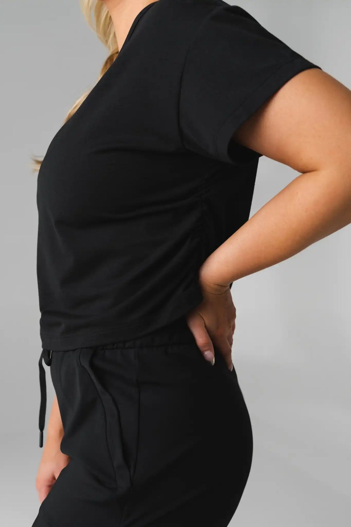 Vitality Versa® Slouch Tee - Midnight