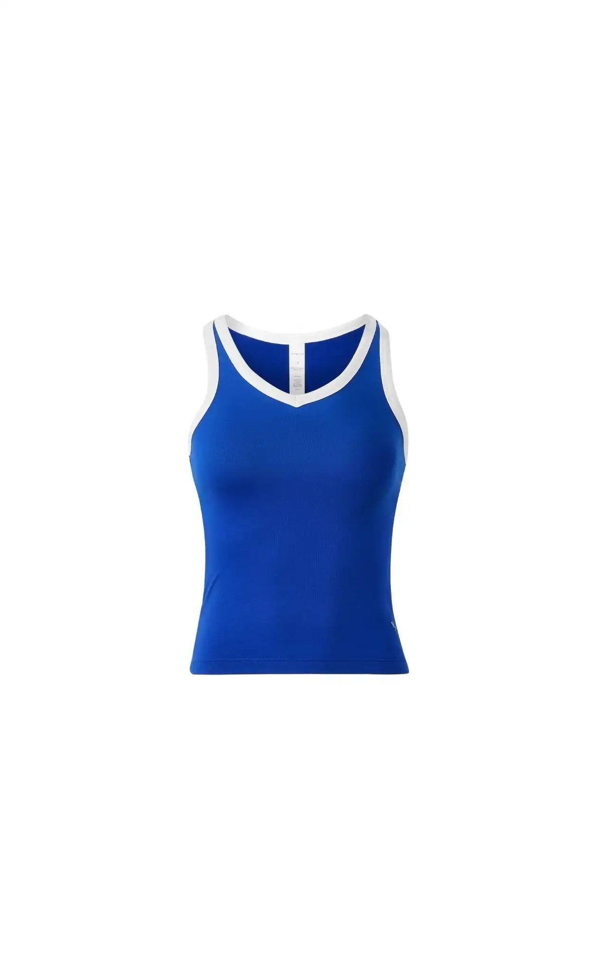 Vitality Motive® Racer Tank - River Contrast