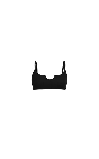 Cloud II® Rib Notch Bra - Midnight