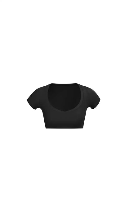Cloud II® V Cropped Tee - Midnight