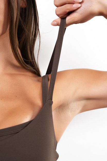 Cloud II® Layered Bra - Milk Chocolate