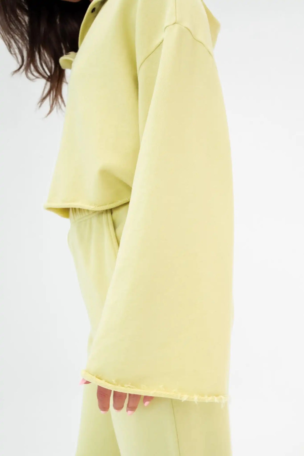 Vitality Homebody® Bell Sleeve Hoodie - Pear Washed