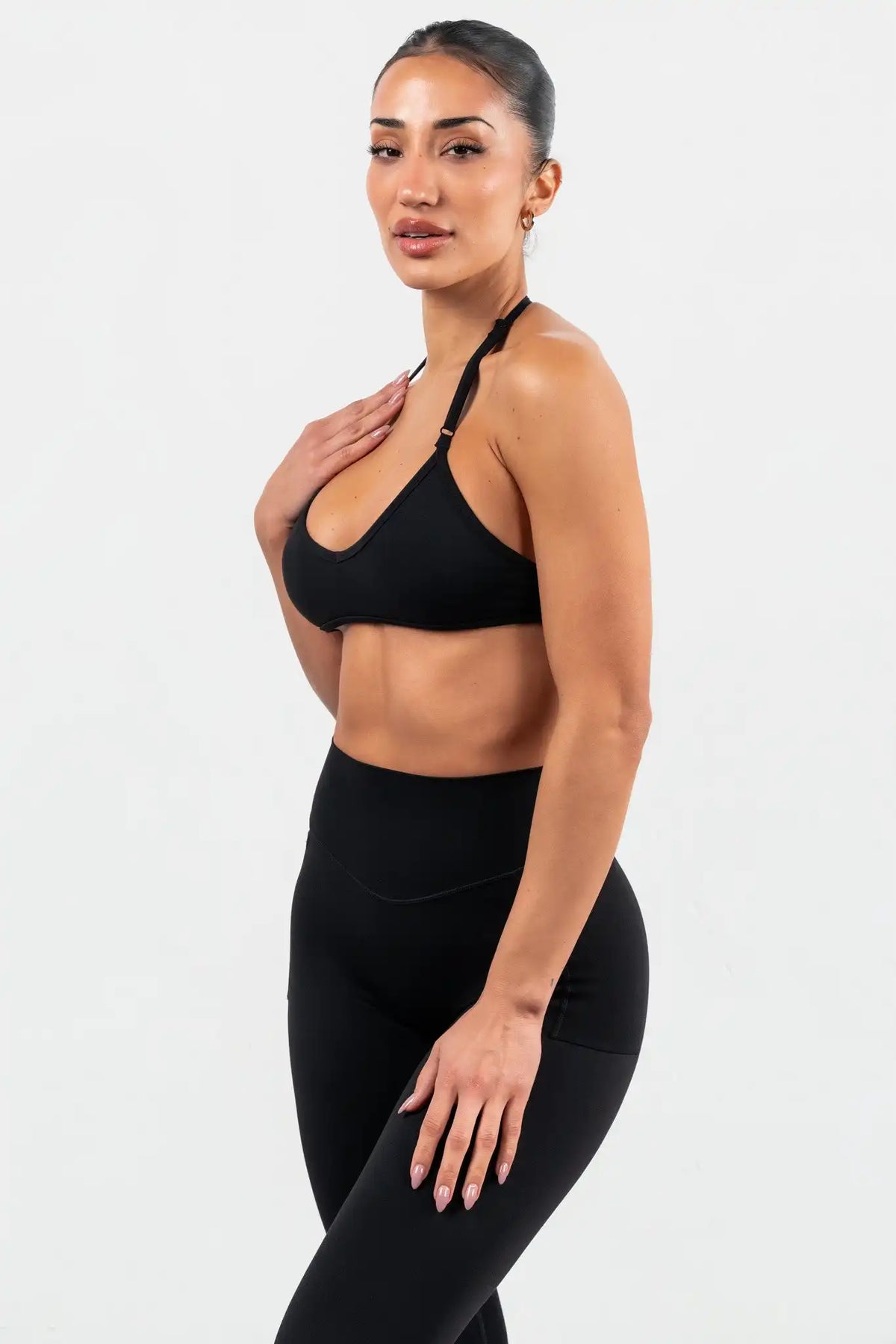 Cloud II® Micro Halter Bra - Midnight