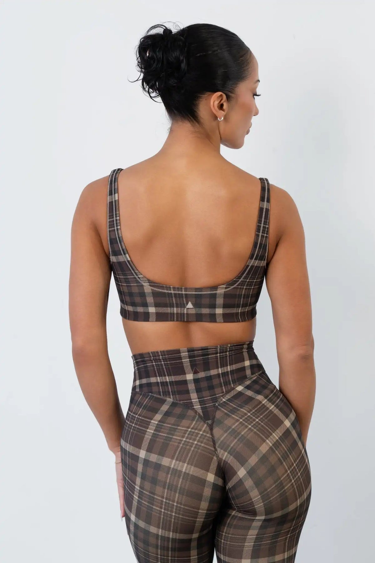 Cloud II® U Bra - Espresso Plaid