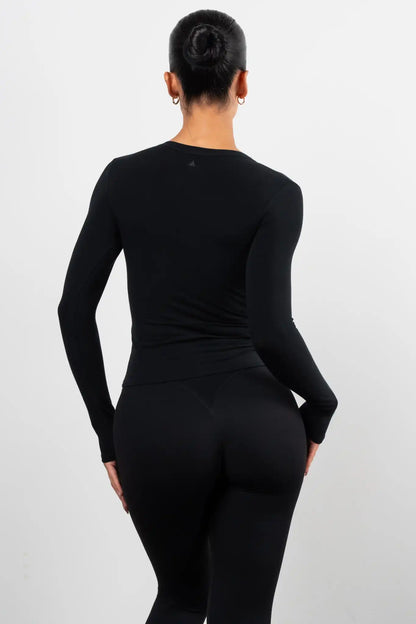 Vitality Basis® Scoop Long Sleeve - Midnight