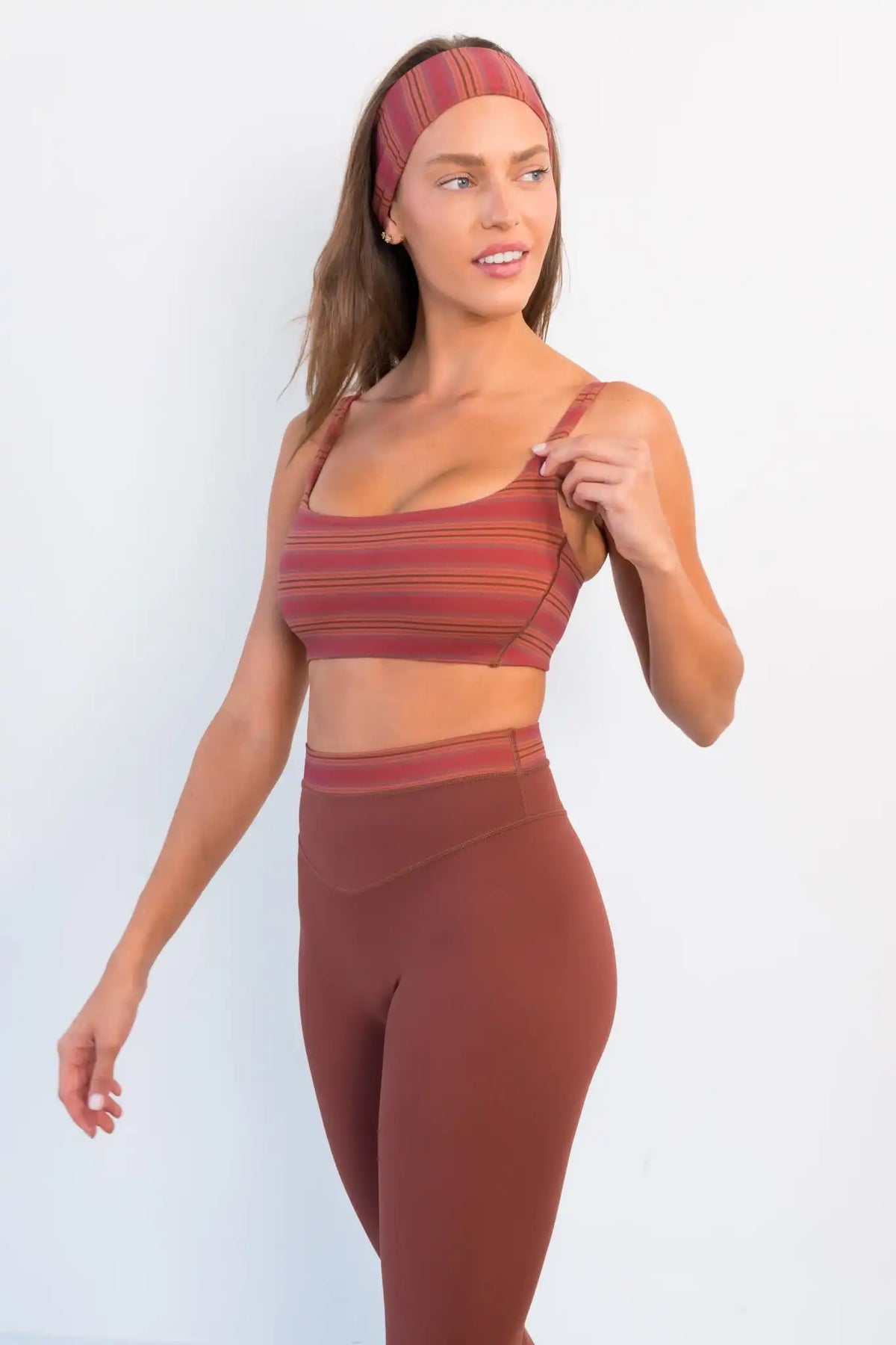 Cloud II® Accent Pant - Cinnamon Stripe