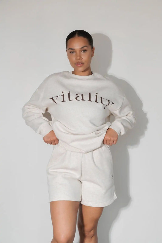 Vitality Cozy® Uni Short - Oat Marl