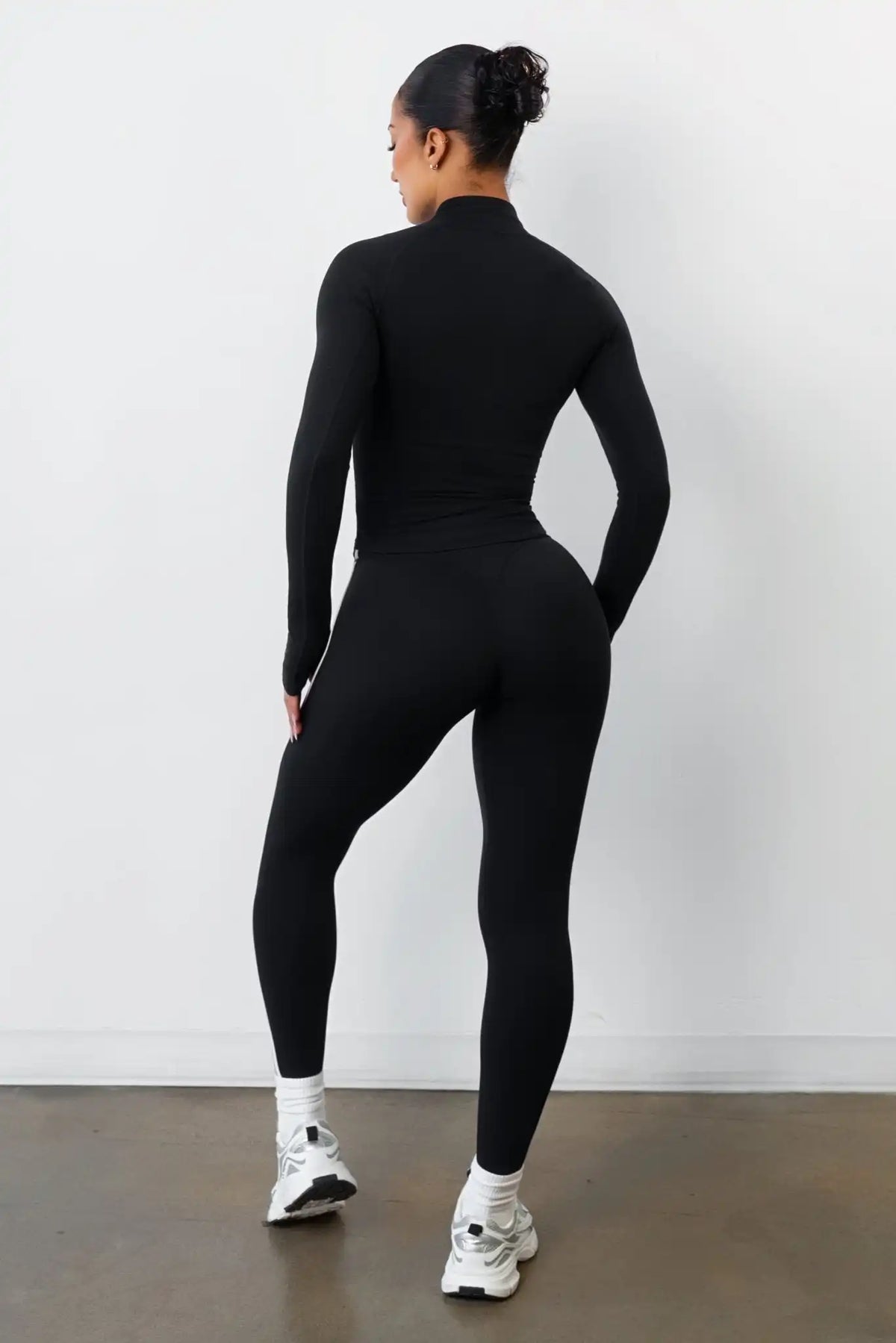 Cloud II® Half Zip Top - Midnight Contrast