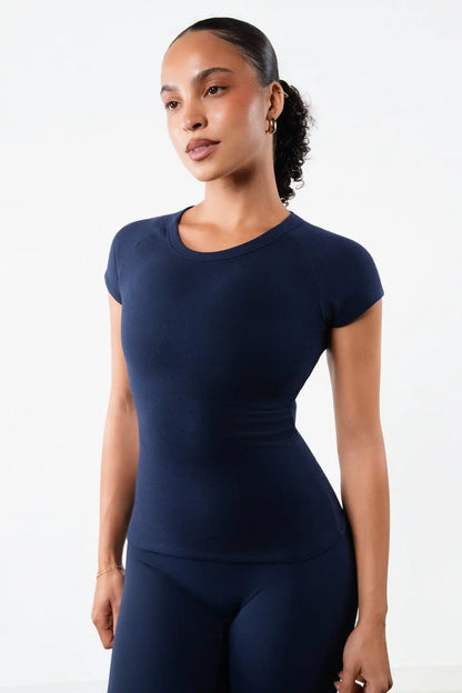 Vitality Basis® Raglan Tee - Oxford