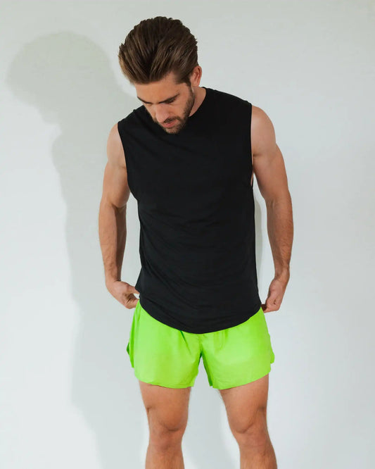 Vitality Prime® Sport Short 5" - Neon Green