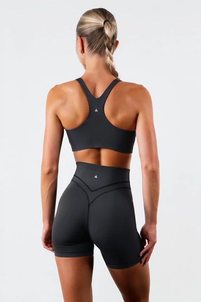 Vitality Pulse® Zip Bra - Midnight Washed