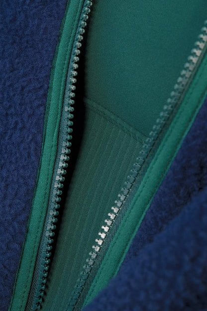Vitality Polar Fleece Full Zip Hoodie - Oxford