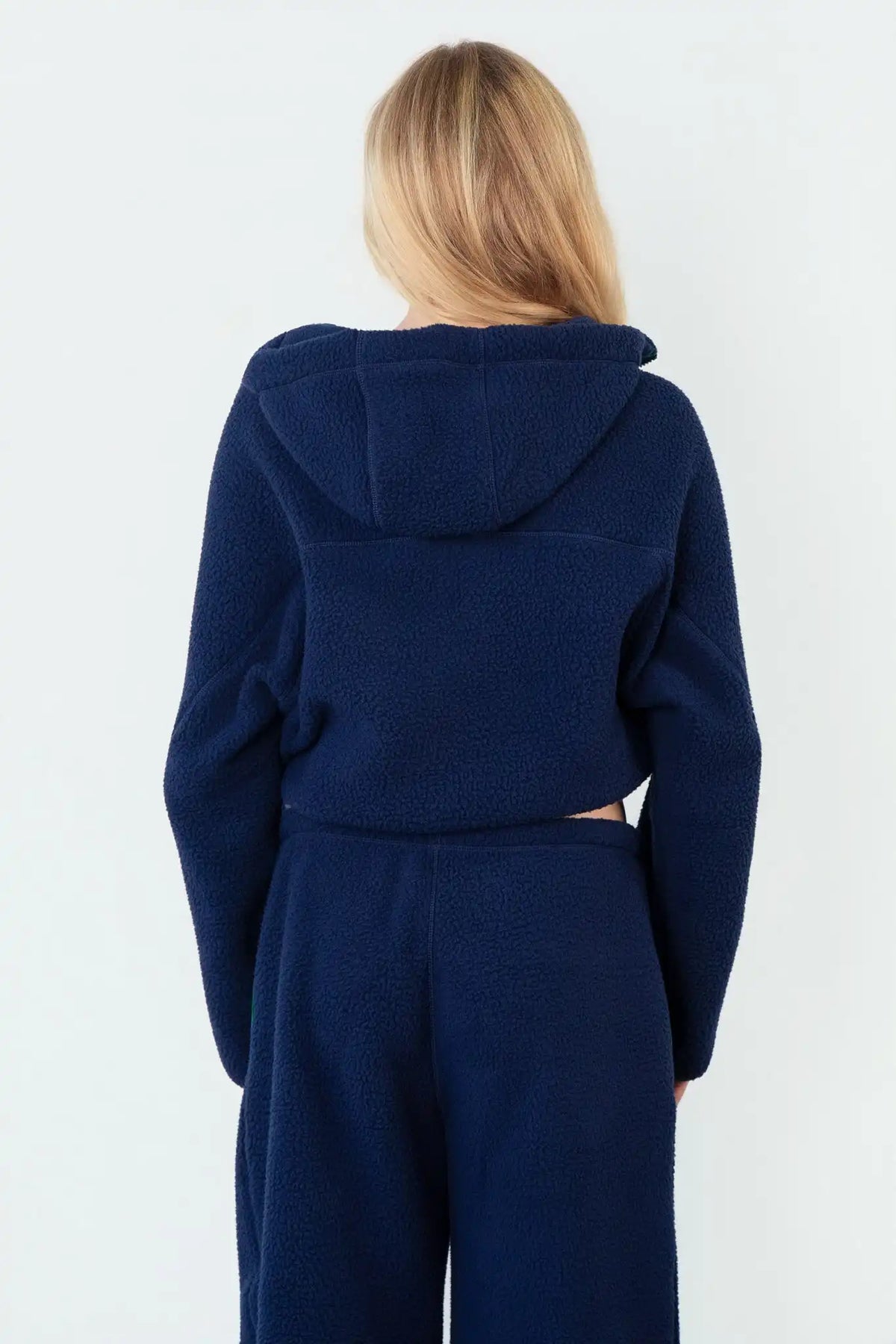 Vitality Polar Fleece Full Zip Hoodie - Oxford