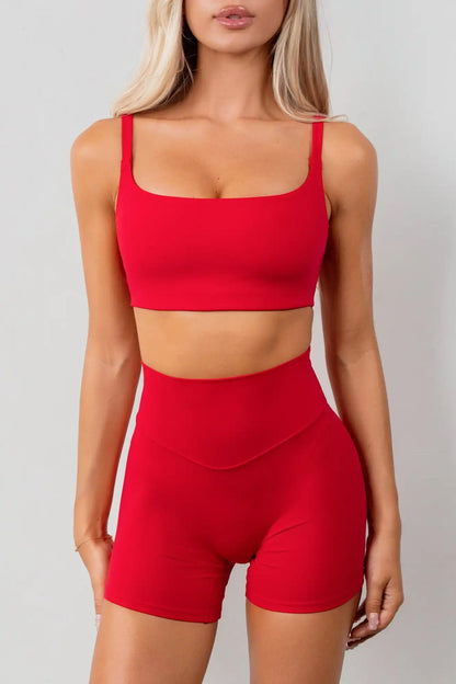Cloud II® Scoop Bra - Cherry