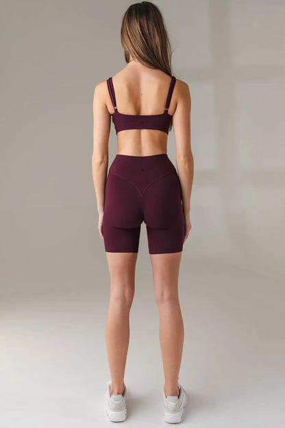 Cloud II® Biker Short - Wine