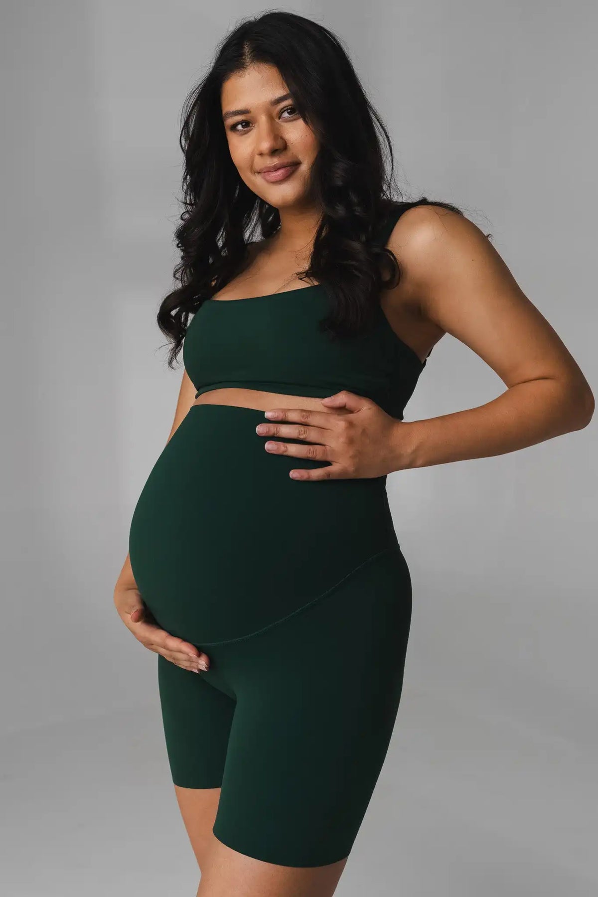 Cloud II® Maternity Volley Short - Forest