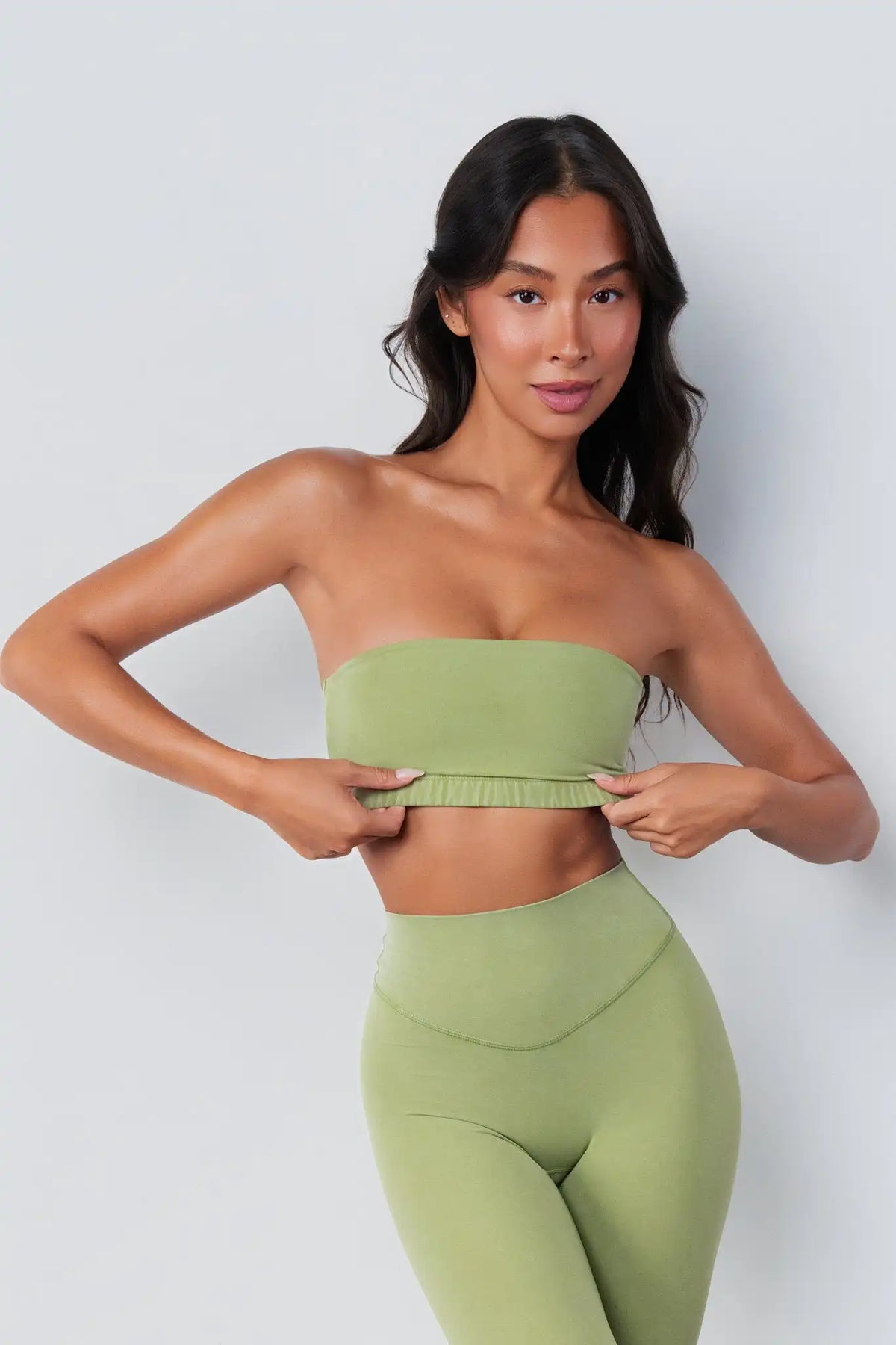 Cloud II® Bandeau Bra - Palm Leaf Washed