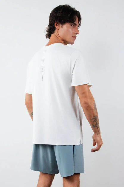 Vitality Zephyr Men's Tee - Snow