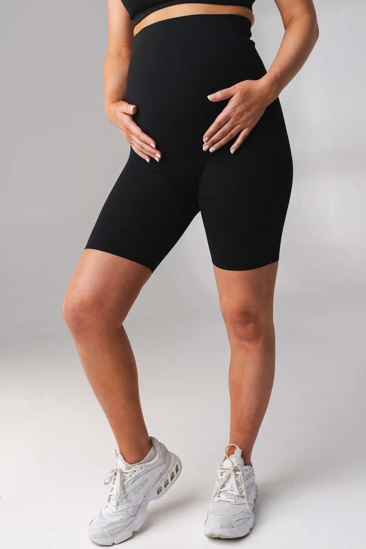 Cloud II® Maternity Biker Short - Midnight
