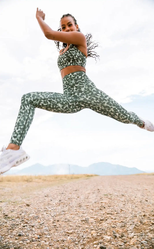 Vitality Pulse® Pant - Olive Feline