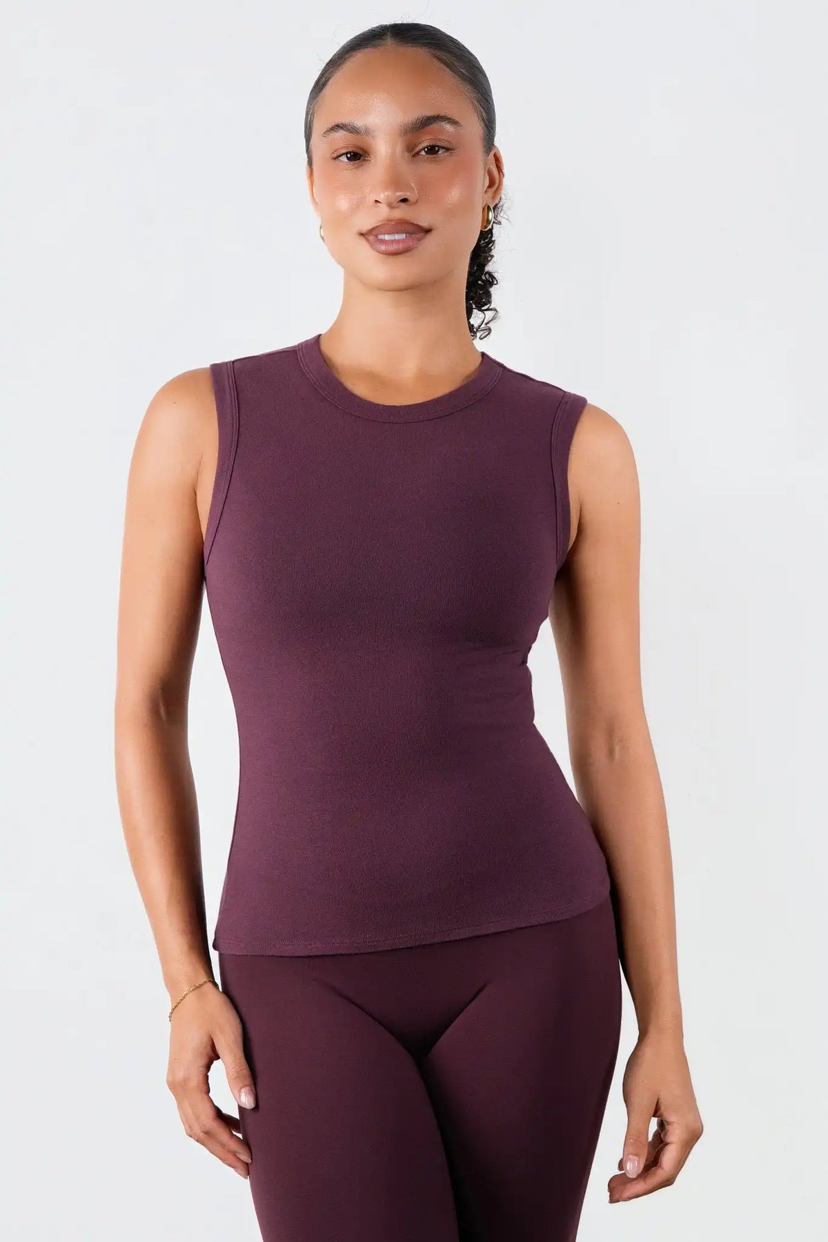 Vitality Basis® Muscle Tank - Wine