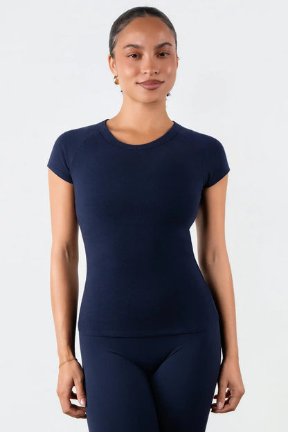 Vitality Basis® Raglan Tee - Oxford