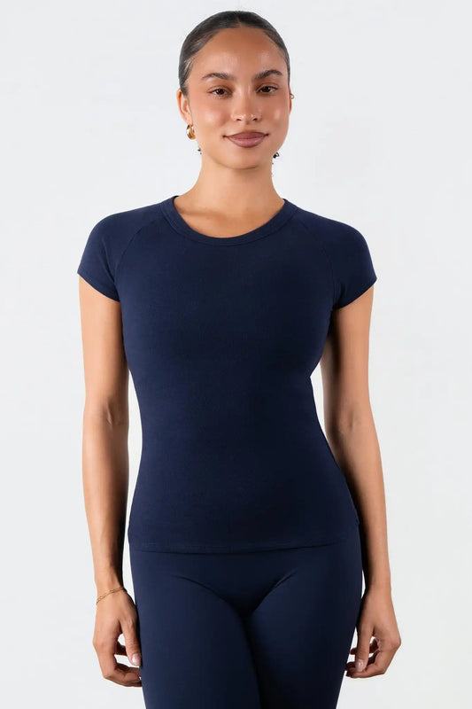 Vitality Basis® Raglan Tee - Oxford