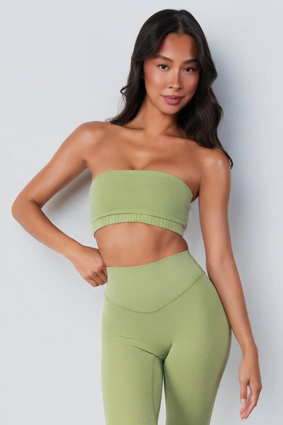 Cloud II® Bandeau Bra - Palm Leaf Washed