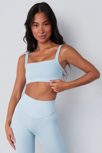 Cloud II® Square Bra - Clear Sky Washed