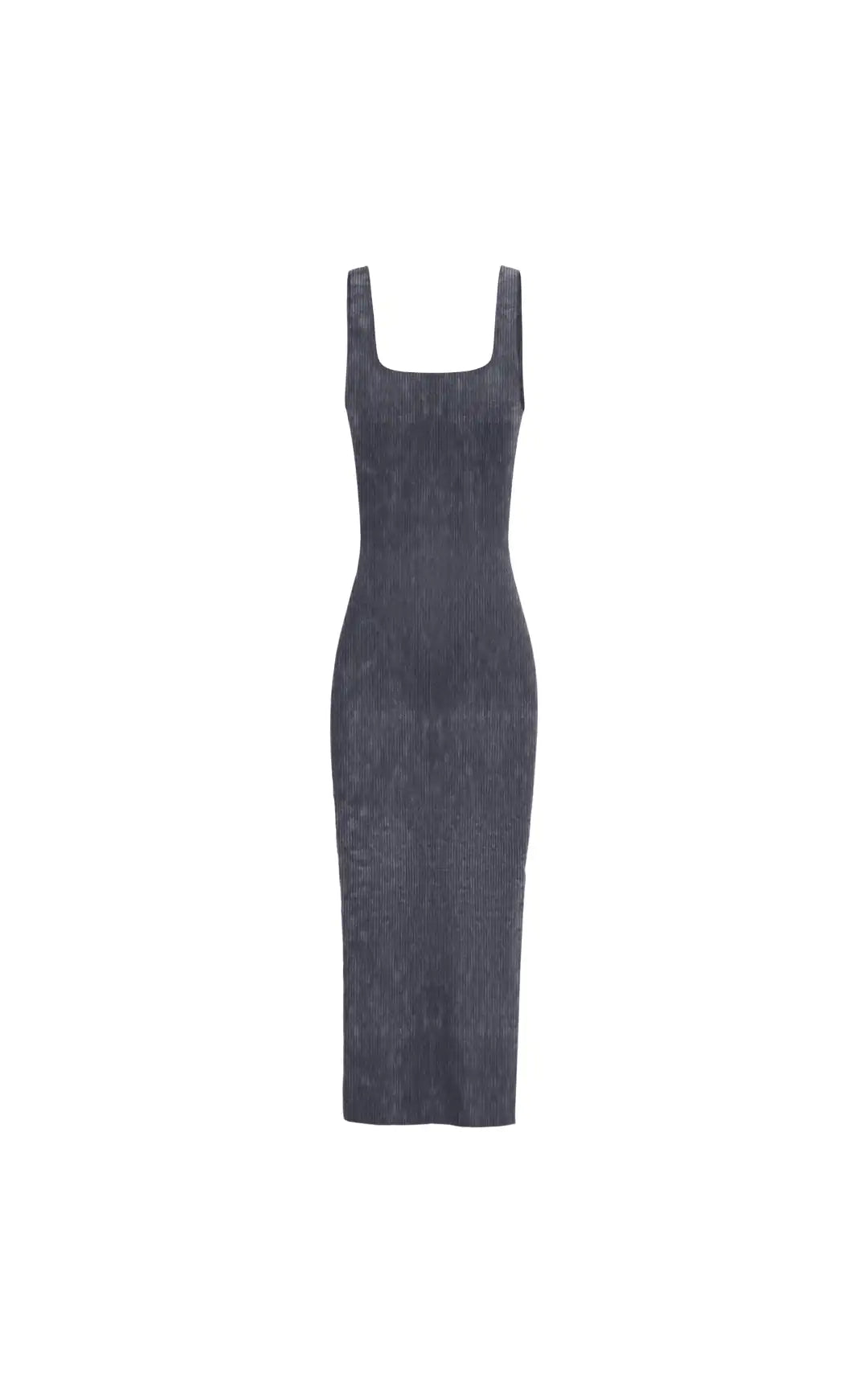 Cloud II® Rib Basic Midi Dress - Oxford Washed