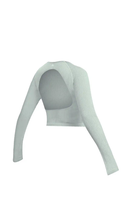 Vitality Synergy® Open Back Long Sleeve - Mint