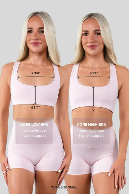 Cloud II® Core High Bra - Rose Quartz